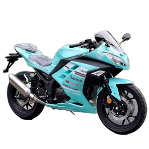 Moto d'occasion 400cc, machine sportive haute puissance, moto de course à six vitesses, moto haute performance, moto à essence - Product Image 2