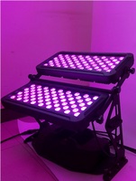 Projecteur de scène étanche 120x10W LED 4-en-1 RGBW DMX512, double couche, IP65, en alliage d'aluminium, pour DJ, éclairage de ville, wash et uplight