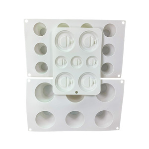 Khuôn silicon cốc cà phê 3D fcm xuyên biên giới cho bánh mousse và sô cô la nướng một công cụ bánh cao cấp - Product Image 5