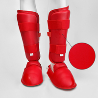 Protège-tibias et protège-pieds de karaté, équipement de protection pour le corps, protège-tibias de karaté et de kick-boxing