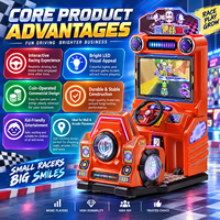 Console de jeu d'arcade de course de supermotos, simulation de conduite rapide pour divertissement commercial