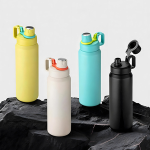 กระติกน้ำสแตนเลสสุญญากาศ YATAI ดีไซน์สปอร์ต รักษาอุณหภูมิ 6-12 ชั่วโมง ป้องกันการรั่วซึม เหมาะสำหรับออกกำลังกาย ท่องเที่ยวกลางแจ้ง - Product Image 2