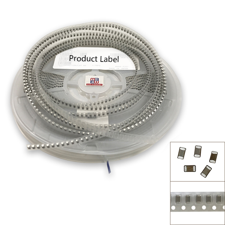 MY GROUP, многослойный чип высокой емкости SMD 0,1, керамический конденсатор X5R, 50 в, 10 мкФ, 1206, керамический конденсатор c-cc1206kkx5r9bb106