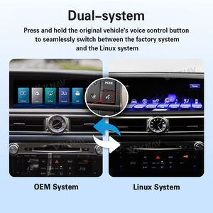 Boîtier décodeur de système Linux Viknav pour voiture, interface de mise à niveau compatible avec Lexus GS 2007-2020, CarPlay sans fil, Android Auto, Autolink, Airplay - Product Image 3