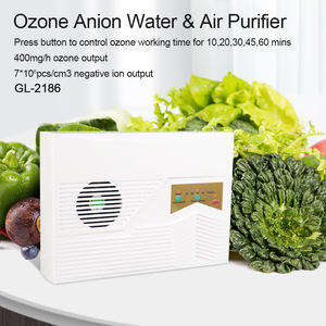 Ozone Anion Water Air Purifier GL-2186 400mg H Ozone Output Negative Ion Generator Fruit Vegetable Detox Machine - Product Image 5