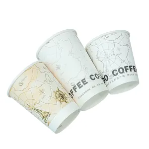 Foam Insulated Cup Hotel Paper Cups Disposable OEM Paper Cup Custom LOGO Printing Single Wall