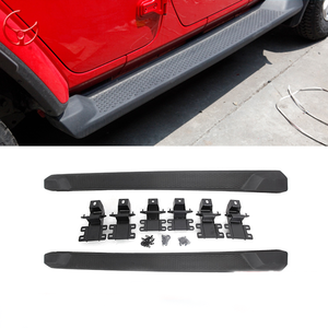 Marchepieds latéraux tout-terrain en alliage d'aluminium JOESHIER, vente en gros d'usine, luxe pour JEEP Wrangler JL 2018-2026 4 portes - Product Image 4