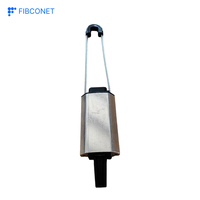 Penjepit Optik/Penahan Tegangan Nilon Luar Ruangan 330g 10KN Anti-korosi Paduan Aluminium Diameter Kabel 10-14MM -20C hingga +40C