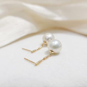 DIY 22700 Accessoires en perles Boucles d'oreilles en argent S925 avec support vide pour bijoux en or et argent de 9-13 mm pour créer des designs uniques - Product Image 4