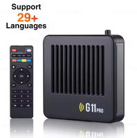 Consola de juegos G11PRO TV Set-Top Box 4K sistema dual Android inalámbrico dual G11 consola de juegos