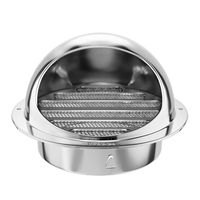 Couvercle de capuchon de capot d'échappement de cuisine de mur d'approvisionnement en vrac capuchon d'aération en acier inoxydable étanche