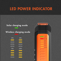 Banco de energía solar portátil al por mayor 20000 30000 36000 50000 100000 200000mAh con carga inalámbrica para iPhone Mac móvil