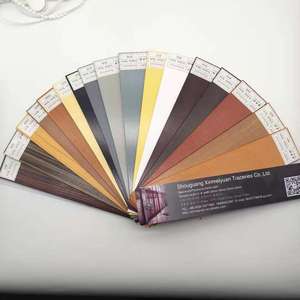 Haute qualité 50mm sans fil Faux Frau <span class=keywords><strong>bois</strong></span> stores à lattes de fenêtre stores lattes utilisées pour la décoration de la maison - Product Image 5