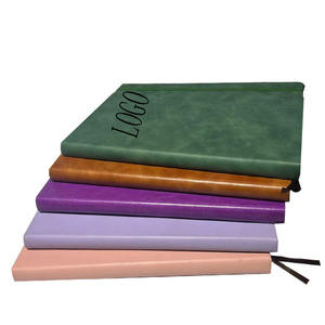 Carnet à spirales personnalisé en cuir avec logo, couverture rigide et marquage à chaud pour l'écriture professionnelle - Product Image 2