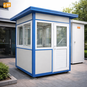 Contenedor <span class=keywords><strong>de</strong></span> color, cabina <span class=keywords><strong>de</strong></span> guardia <span class=keywords><strong>de</strong></span> seguridad, quiosco prefabricado comercial público, garita <span class=keywords><strong>de</strong></span> centinela, barrera <span class=keywords><strong>de</strong></span> trá - Product Image 5