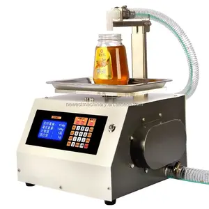 Flow Weighing Type Fully Automatic Dispensing Filling Machine Honey Sesame Sauce Edible Oil Glue Viscous Liquid