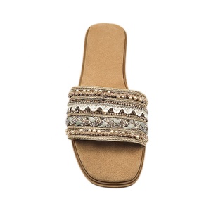 Sandalias de Plataforma de Verano para Mujer, Antideslizantes, Tejidas, Planas, para Playa, Ocio, Cómodas y a la Moda - Product Image 1