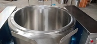 Chaudière à vapeur à double enveloppe inclinable de 100 L (Marmita De 100 Litros) - Marmite de cuisson industrielle, enveloppe chauffante