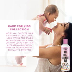 Luxfume Formule organique à base de plantes Cheveux doux Lisse Hydratant Nettoyage Bébé Shampooing Après-shampooing Marque privée - Product Image 4