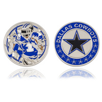Conception personnalisée en métal alliage de zinc émail étoile souvenir commémorative personnalisée 2D 3D Secret Challenge Coins