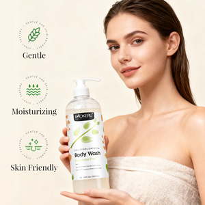MOKERU <span class=keywords><strong>Gel</strong></span> Douche Moussant à l'Avoine et aux Herbes, <span class=keywords><strong>Gel</strong></span> Colloïdal Hydratant et Éclaircissant, Parfum Parfumé, Pour Femmes, 900ml OEM - Product Image 4