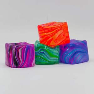 Juguete Antiestrés de Malta Cuadrado con Diseño de Caramelo, Directo de Fábrica, para Niños y Adultos, Momentos de Relajación en Casa u Oficina - Product Image 1