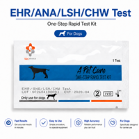 Eenvoudig te gebruiken anticoaguleerd bloed hondentest 4-in-1 snelle diagnostische kits voor honden groothandel fabriek