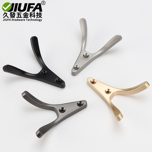 Jiufa Wall Mounted <b>Coat</b> Hooks Metal Single Hook For Wardrobe Entryway Clothes Storage - Product Image 2