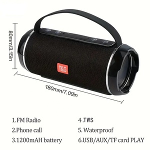 <strong>Bluetooth</strong> <strong>Speakers</strong> Outdoor Sports Waterproof Portable Subwoofer <strong>Bass</strong> Wireless BT <strong>Speaker</strong> - Product Image 2