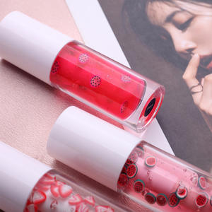 All'ingrosso Vegan chiaro olio per labbra di frutta balsamo per labbra olio trasparente grande pennello lucidalabbra - Product Image 4