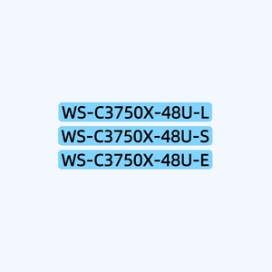 Commutateur Cisco <span class=keywords><strong>WS</strong></span>-<span class=keywords><strong>C3750X</strong></span>-48U-L <span class=keywords><strong>S</strong></span> E Original Neuf 3750X 48 ports UPOE Data LAN Base. Base IP/Base LAN/Services IP. - Product Image 1