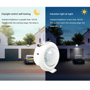 Ac220v nhúng Mini <span class=keywords><strong>PIR</strong></span> cảm biến Detector có thể điều chỉnh Led Trần chuyển đổi ánh sáng tự động cơ thể con người quy nạp thiết bị chuyển mạch - Product Image 5