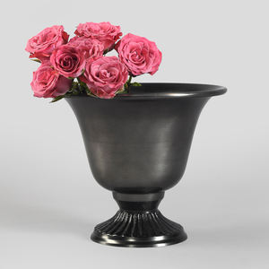 Latest Design Metal Cased Planter for Garden Decor & Wedding Decor Unique Black <b>Antique</b> Planter Flower Vase for Home Hotels - Product Image 3
