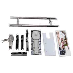 Cửa CTL-65B phần cứng phù hợp sàn cửa kính mùa xuân Bộ Bản vá phù hợp bản lề thủy lực tự đóng tầng bản lề - Product Image 1
