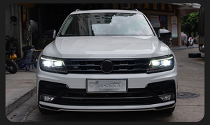 Phares d'origine de haute qualité adaptés aux Volkswagen <span class=keywords><strong>Tiguan</strong></span> L 2017-<span class=keywords><strong>2019</strong></span>, système d'éclairage automobile - Product Image 6