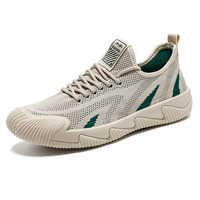 Chaussures de sport pour hommes, respirantes, en maille, anti-collision, antidérapantes, légères, pour la randonnée en plein air, la marche, le sport