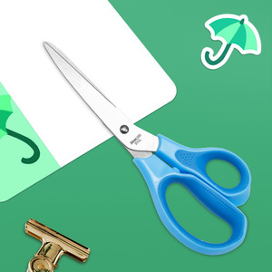 Office Scissors 8 Inch Stainless Steel Blue Handles For Home And Office Use - Product Image 3