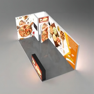 Stand de présentation Tianlang Seg Lightbox LED sans cadre, autoportant, pliable et portable pour exposition modulaire - Product Image 1