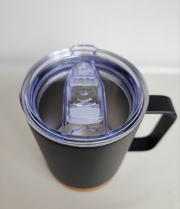 Mug isotherme classique en acier inoxydable de luxe Atlas avec logo personnalisé pour les fêtes - Product Image 4