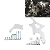 Kit de support de courroie serpentine pour moteur LS, support d'alternateur et de pompe de direction assistée pour moteur LS 4.8/5.3/6.0/6.2 SUV Pick-up