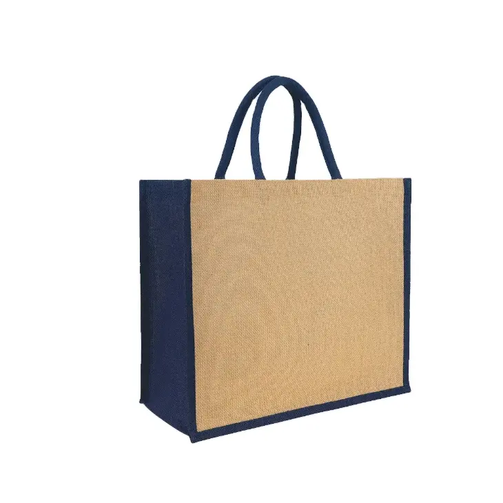 Best Selling Accept Custom Size Logo Print Plain Burlap Jute Bag For Embroidery Art Craft Supplier From Bangladesh
