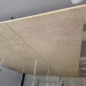 Paneles Acústicos de Lana de Madera con Sistema de Rejilla T24, Color Primario Personalizado, Seda de Madera - Product Image 2