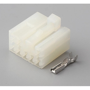Conector Automotriz de 8 Pines, Plástico Blanco, Macho y Hembra, para Uso en Automóviles - Product Image 1