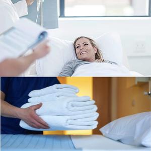 Asciugamano usa e getta <span class=keywords><strong>per</strong></span> il viso di cotone asciugamano da bagno usa e getta <span class=keywords><strong>per</strong></span> l'<span class=keywords><strong>ospedale</strong></span> - Product Image 6