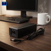 Güvenilir HYT 12V 3A 4.5A 36W 54W ABS PC Malzemeli AC DC Güç Adaptörü Masaüstü Bilgisayarlar için