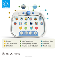 Tablette Éducative Préscolaire pour Enfants avec Panneau Tactile, Chansons, Contes de Fées, Puzzles Extensibles et Flash Cards