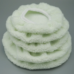 Wool Waxing Cover Mat 5-10 Inches Durable Textured Surface For <b>Car</b> <b>Polishing</b> And Detailing - Product Image 2