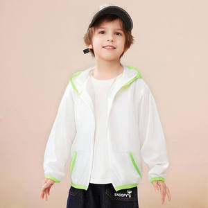 Vestes légères de protection solaire pour garçons et filles, manteaux à capuche pour enfants en bas âge, vêtements d'extérieur respirants pour enfants - Product Image 6