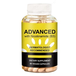 Kapsul Niacinamide <span class=keywords><strong>Vitamin</strong></span> <span class=keywords><strong>B3</strong></span> 500mg Suplemen OEM dengan Ekstrak Polypodium Leucotomos Calaguala Mendukung Kesehatan Sel Kulit - Product Image 5
