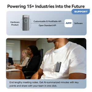 Agent de vente en ligne avec enregistreur vocal IA ChatGPT-4o pour la traduction linguistique, réunions intelligentes, appareil de traduction linguistique IA - Product Image 4